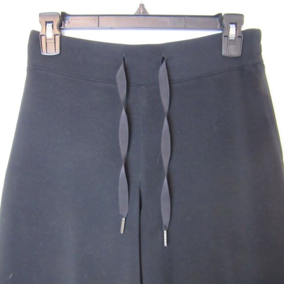 Spanx Pants Black Flare Lounge Comfy Casual Elastic Waist Stretchy Women's Small - Picture 4 of 6